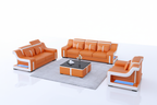 Lisa Sofa Set orange white reflection
