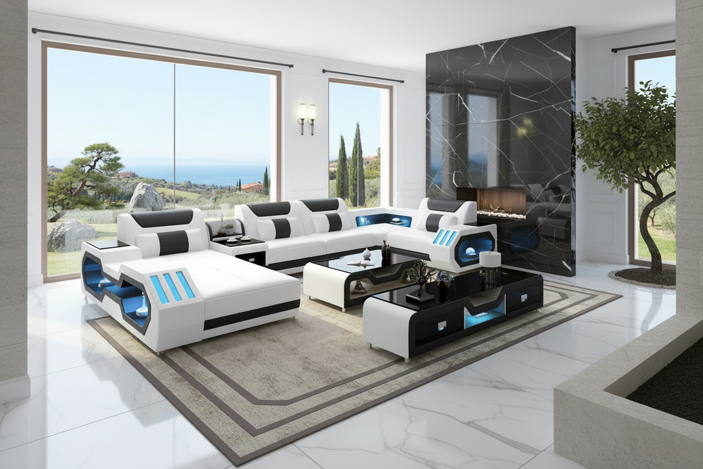 Omont - Japanese Zen Minimalist Mega Mansion