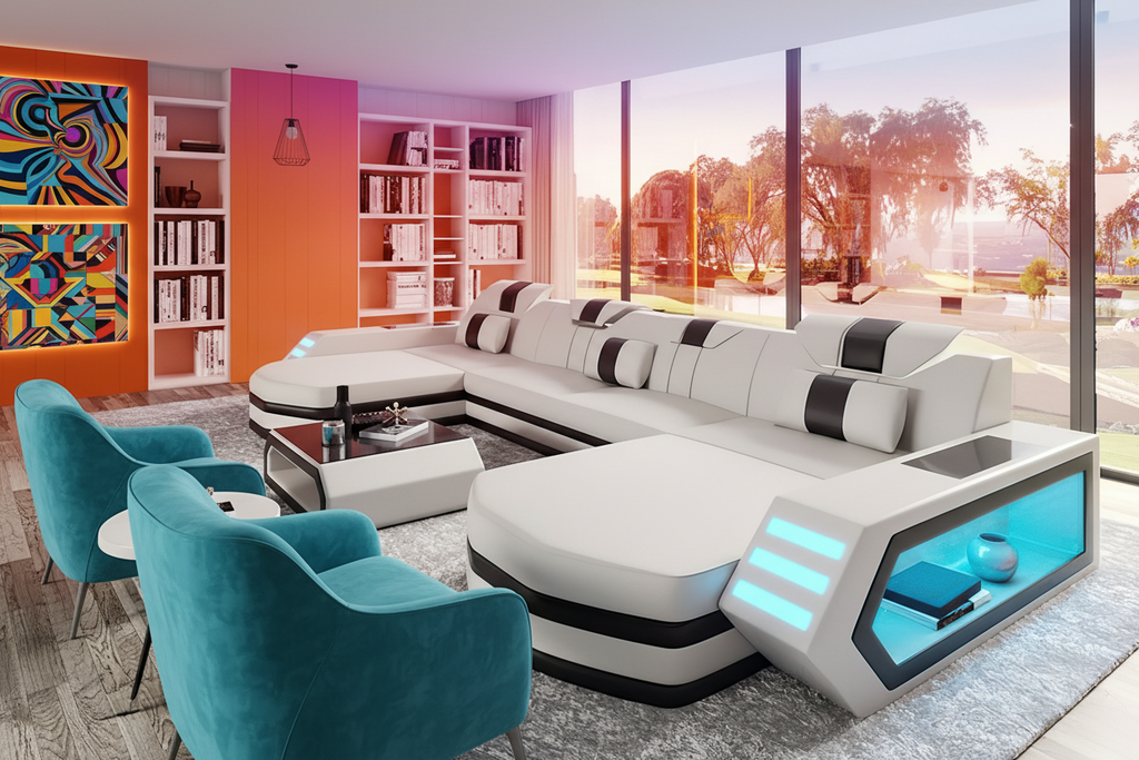 White black sunset gradient